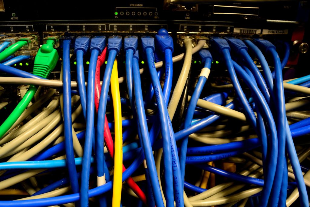 ethernet internet cables for digital infrastructure