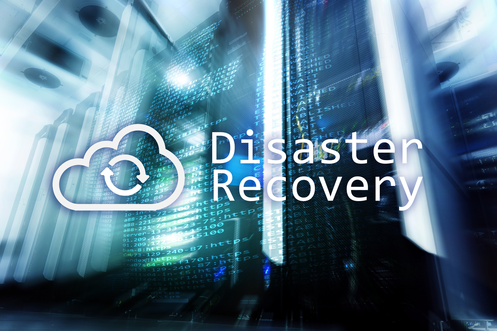 image with text for data recovery plan